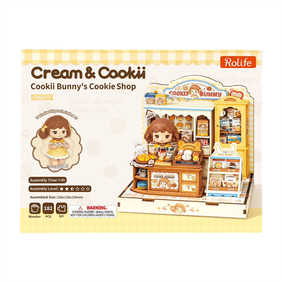 Cookie Bunny Miniature Kit official product view 6