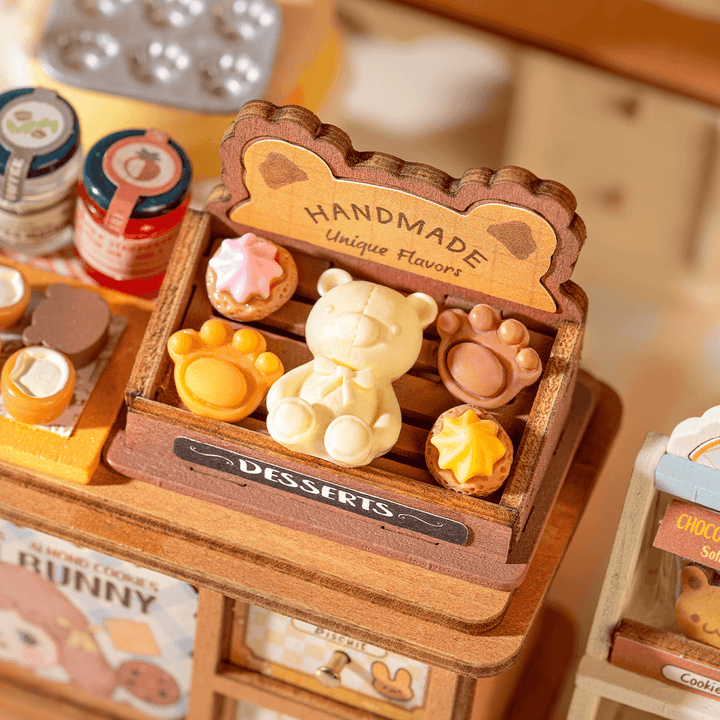 Cookie Bunny Miniature Kit completed product view