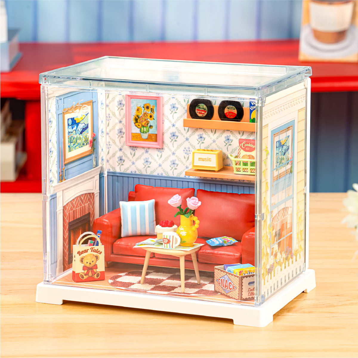Country Blue Lounge Miniature Kit official detail view 2