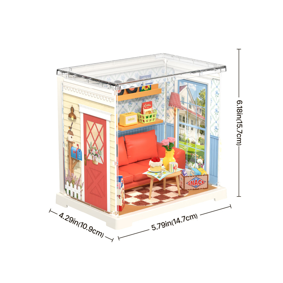 Country Blue Lounge Miniature Kit official detail view 5