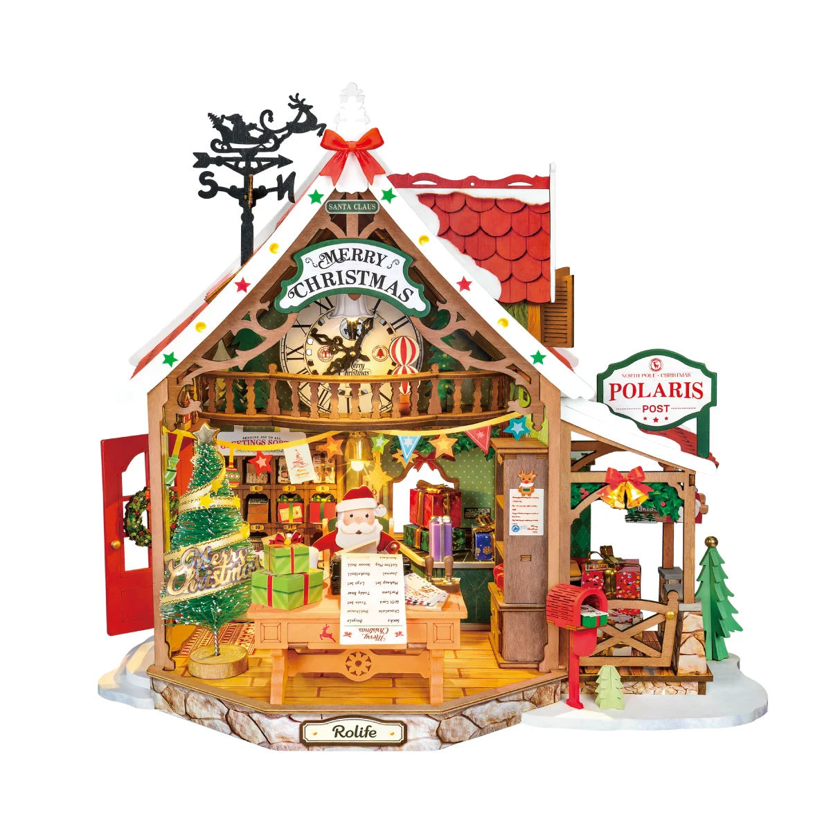 Rolife Polaris Post Miniature House Kit