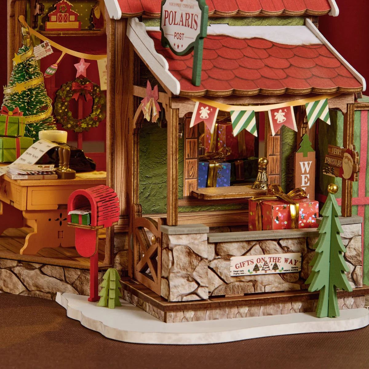 Rolife Polaris Post Miniature House Kit