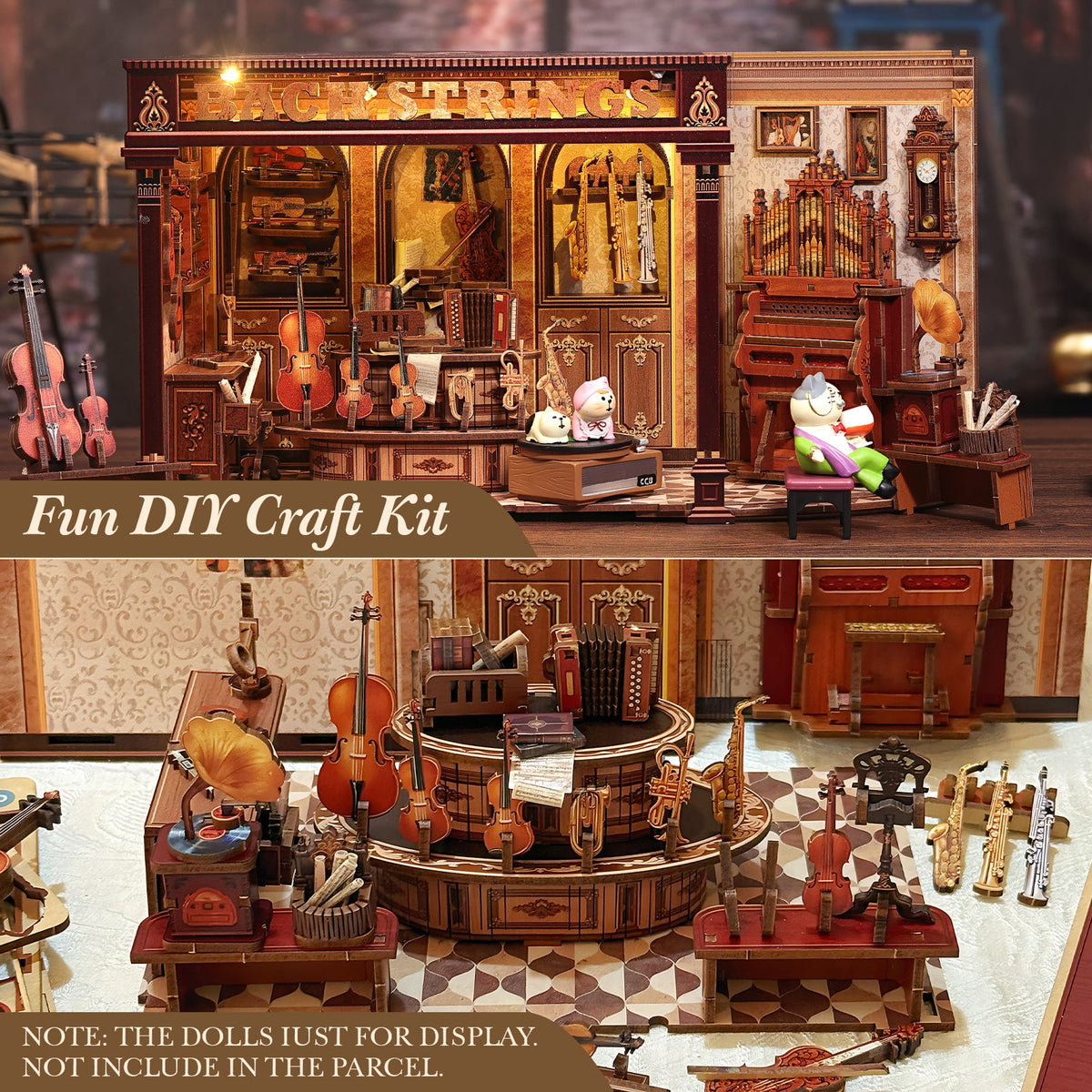 Bach Strings Miniature Kit official product view 5