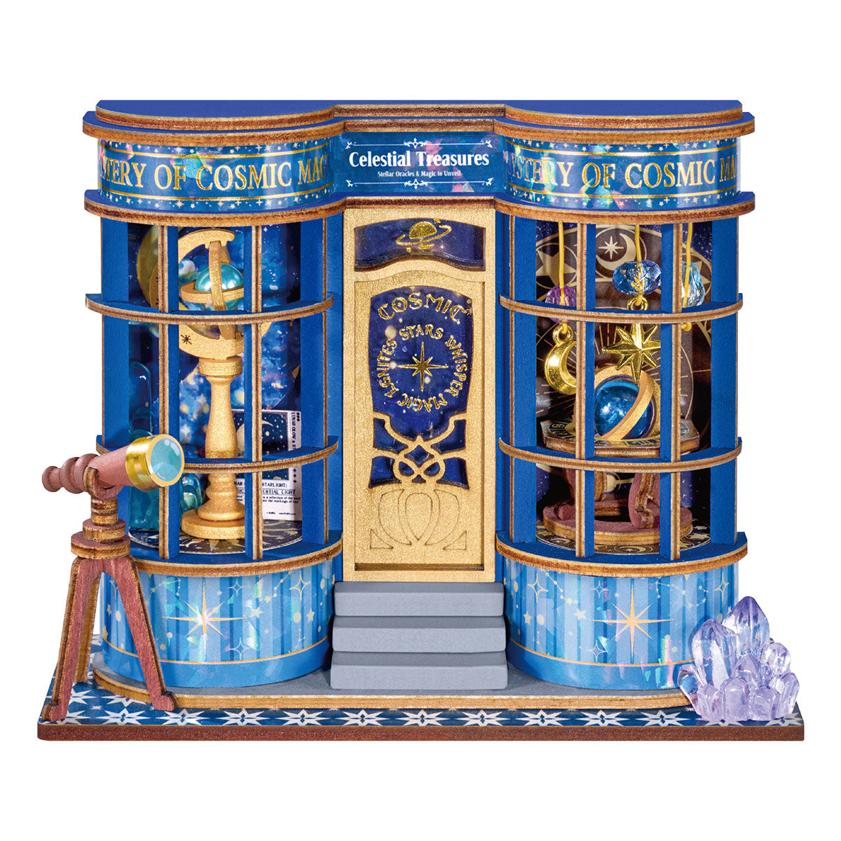Magic Astronomy Shop Miniature Kit completed product view