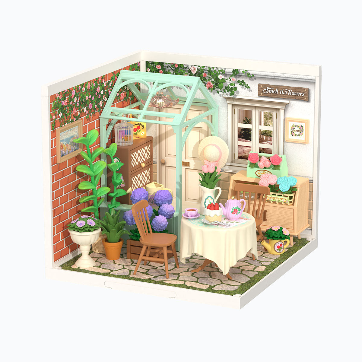 Blooming Tea Garden Miniature Kit official product view 2