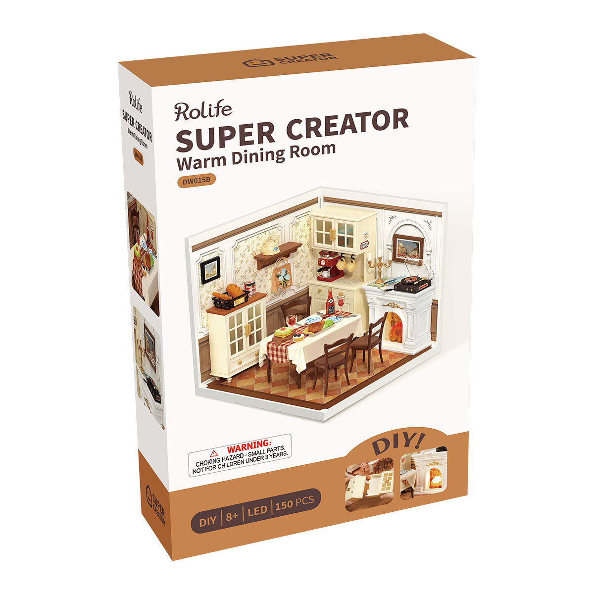 Warm Dining Room Miniature Kit official product view 6