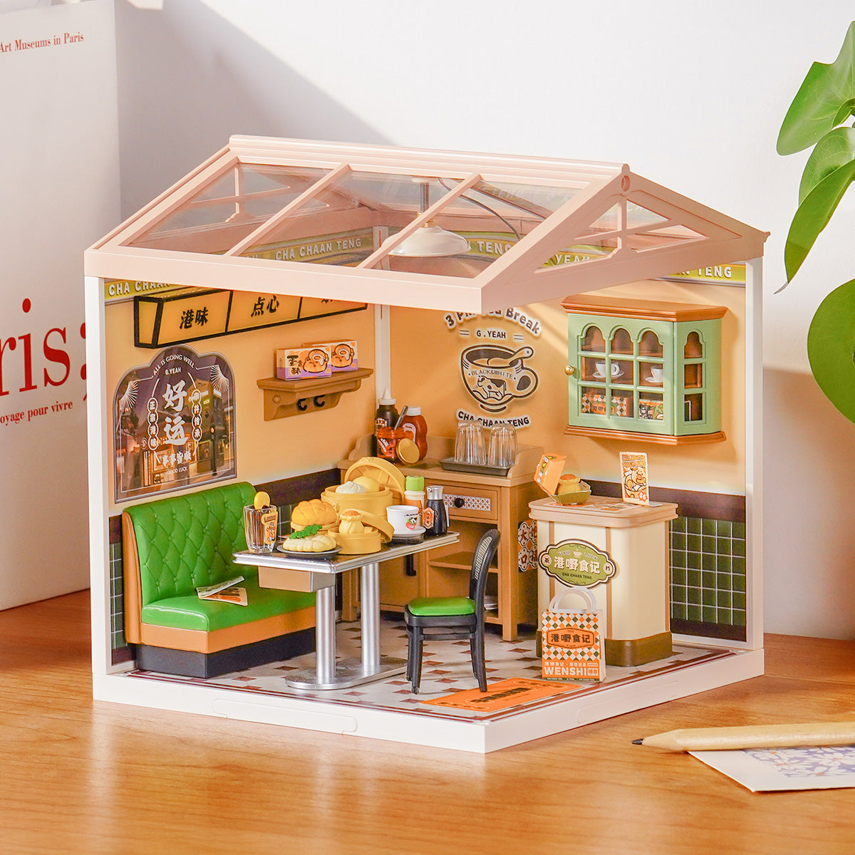 Hong Kong Bites Cafe Miniature Kit official product view 3