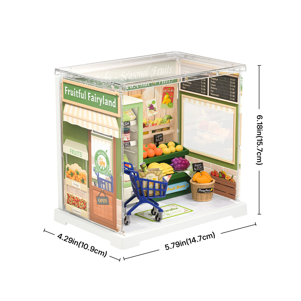 Nature Energy Fruits Miniature Shop Kit official detail view 5