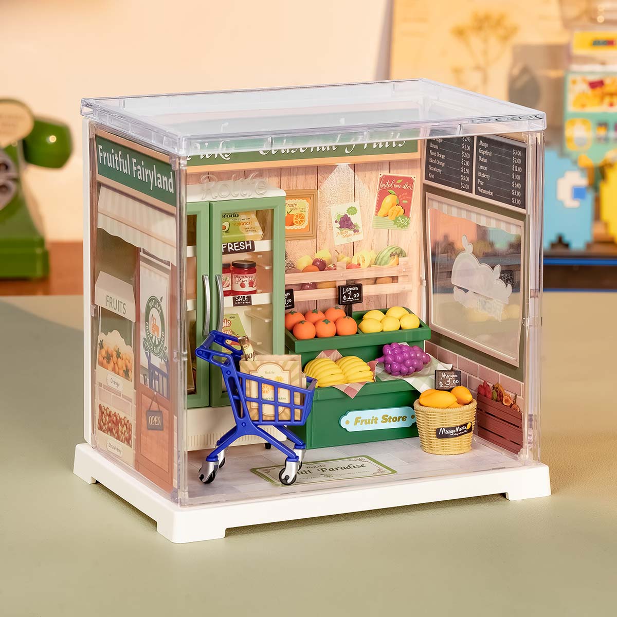 Nature Energy Fruits Miniature Shop Kit official detail view 2