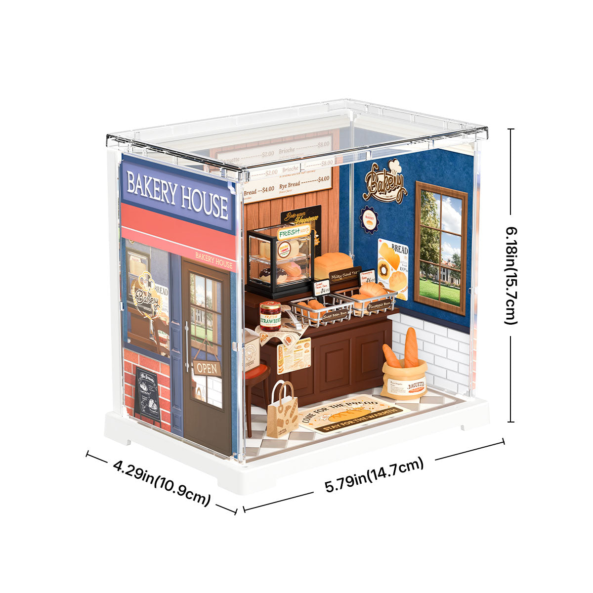 Butter Bakery House Miniature Kit official detail view 5