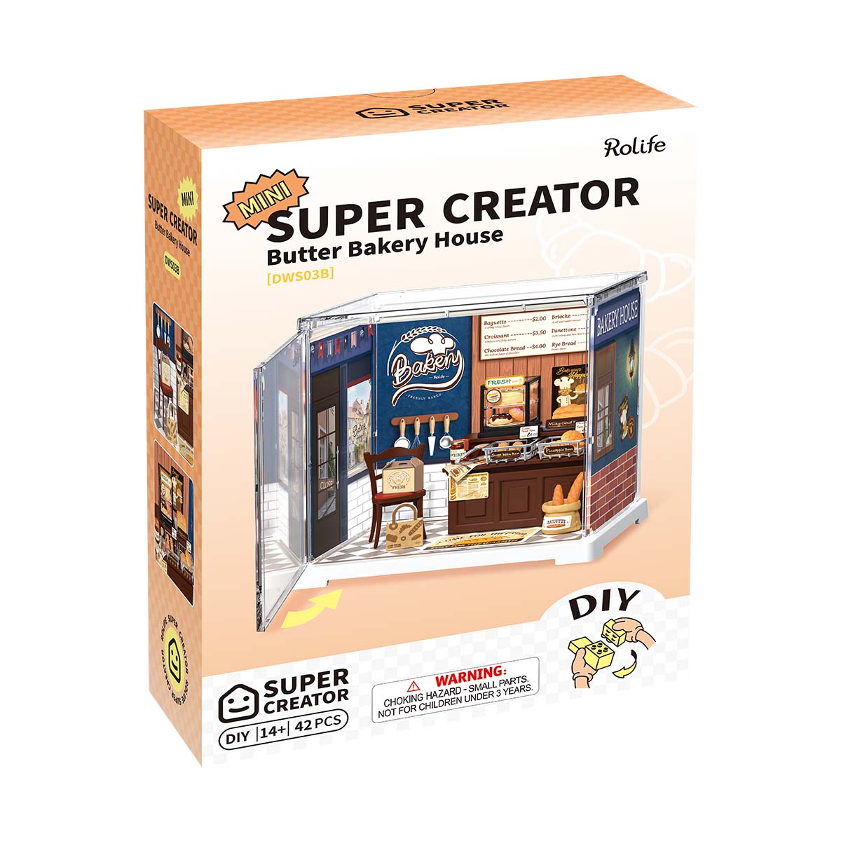 Butter Bakery House Miniature Kit official detail view 6