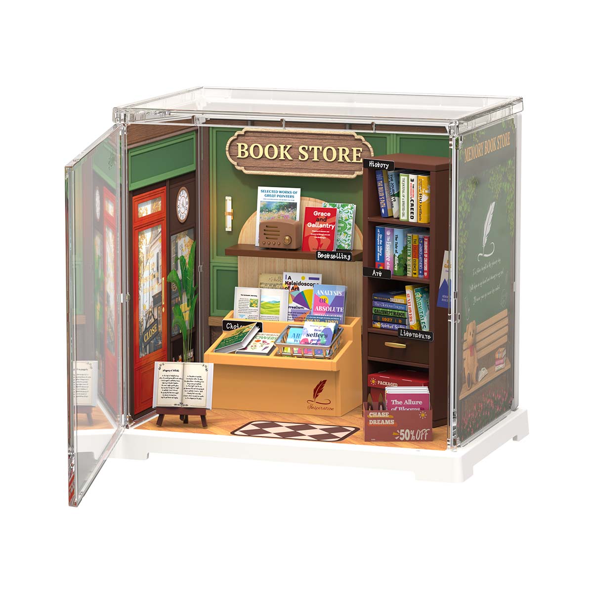 Memory Book Store Miniature Kit official product view 2