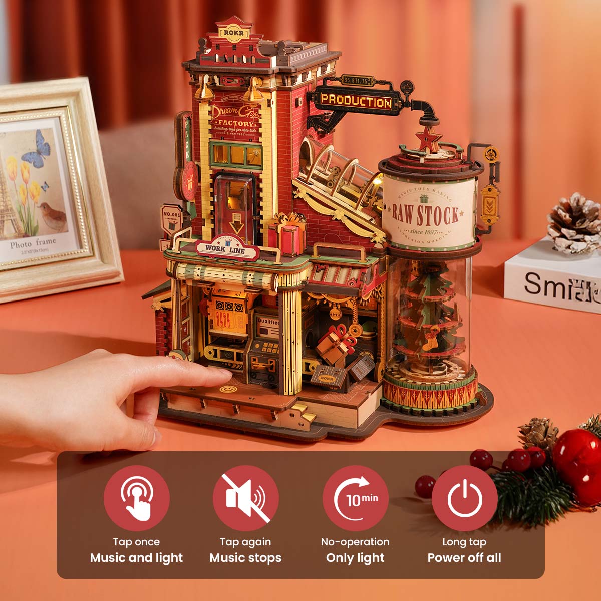 ROKR Dream Gift Factory Music Box Kit official product view 5