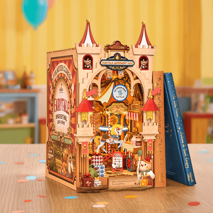 Fairytale Amusement Park Book Nook Kit official detail view 2