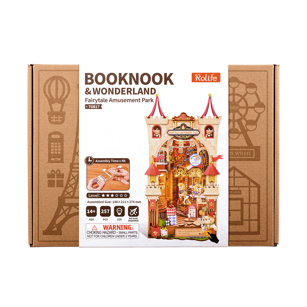 Fairytale Amusement Park Book Nook Kit official detail view 7
