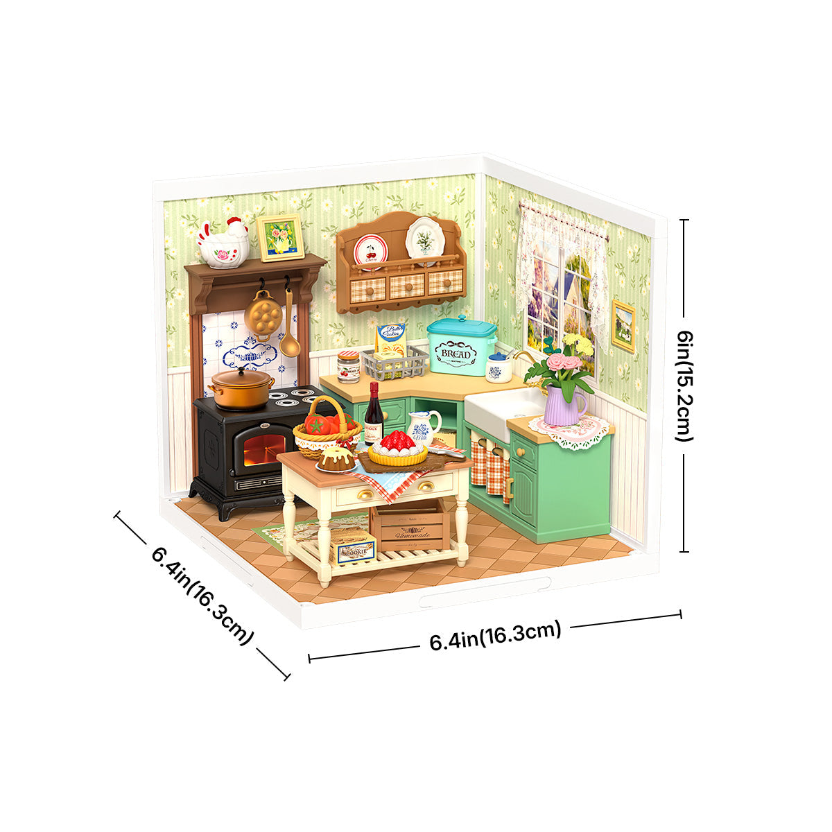 Farmhouse Kitchen Miniature Kit official product view 7