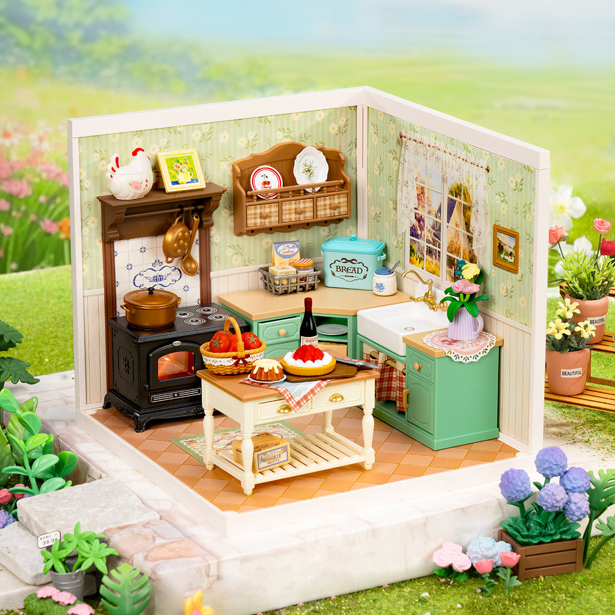 Farmhouse Kitchen Miniature Kit official product view 4