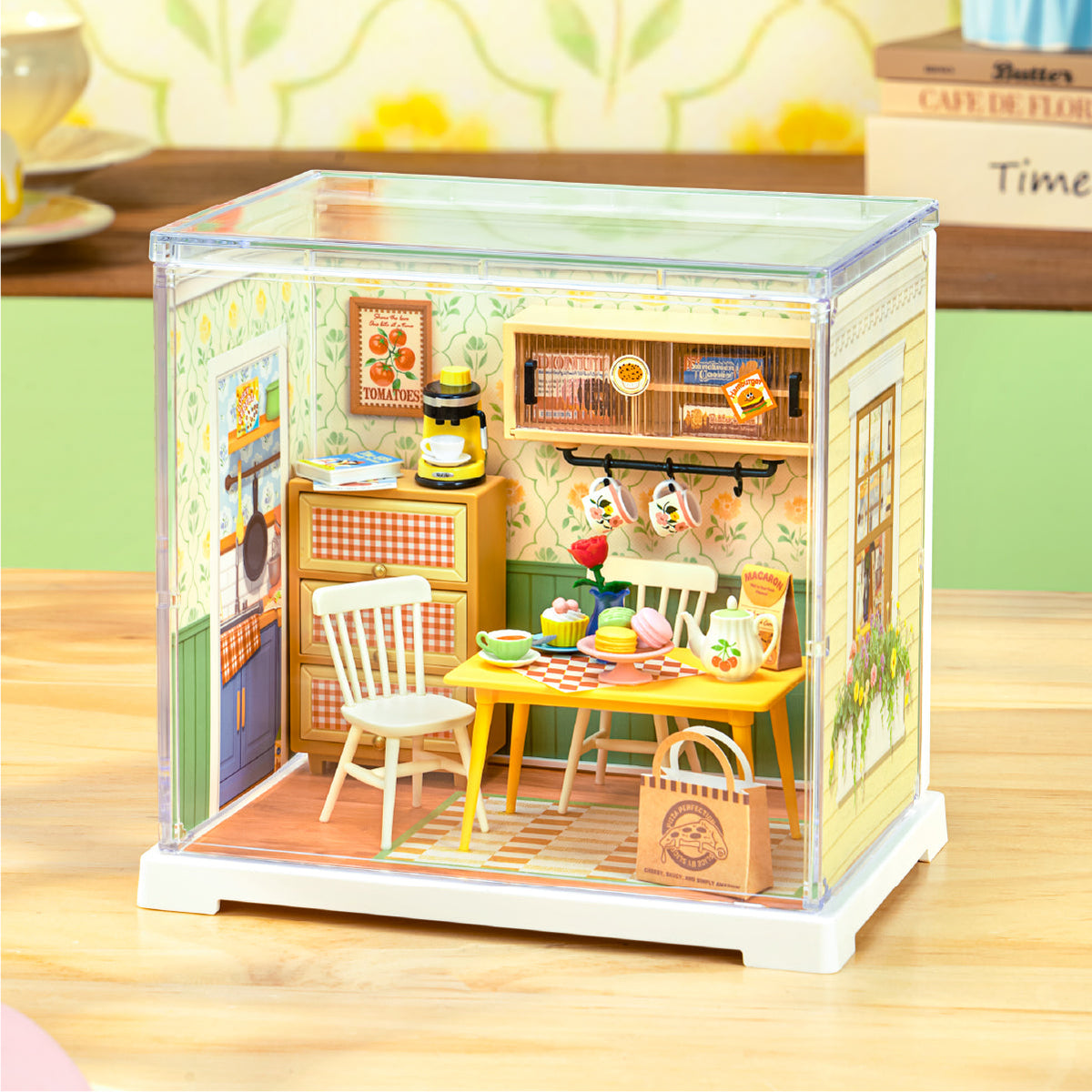 Floral Dining Room Miniature Kit official detail view 2