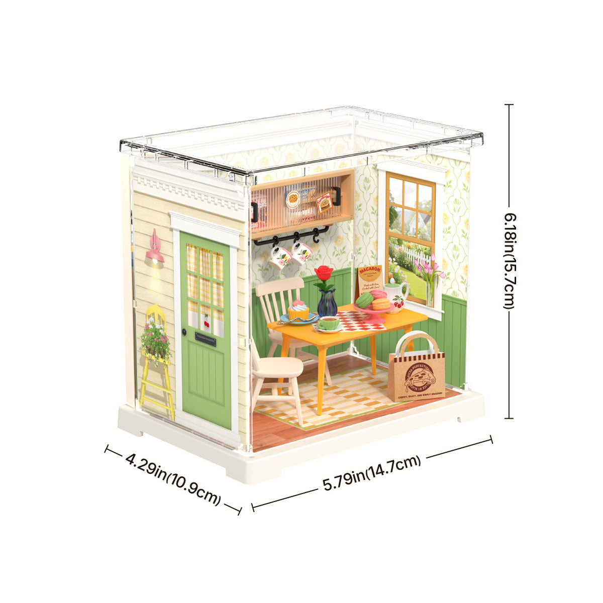 Floral Dining Room Miniature Kit official detail view 6