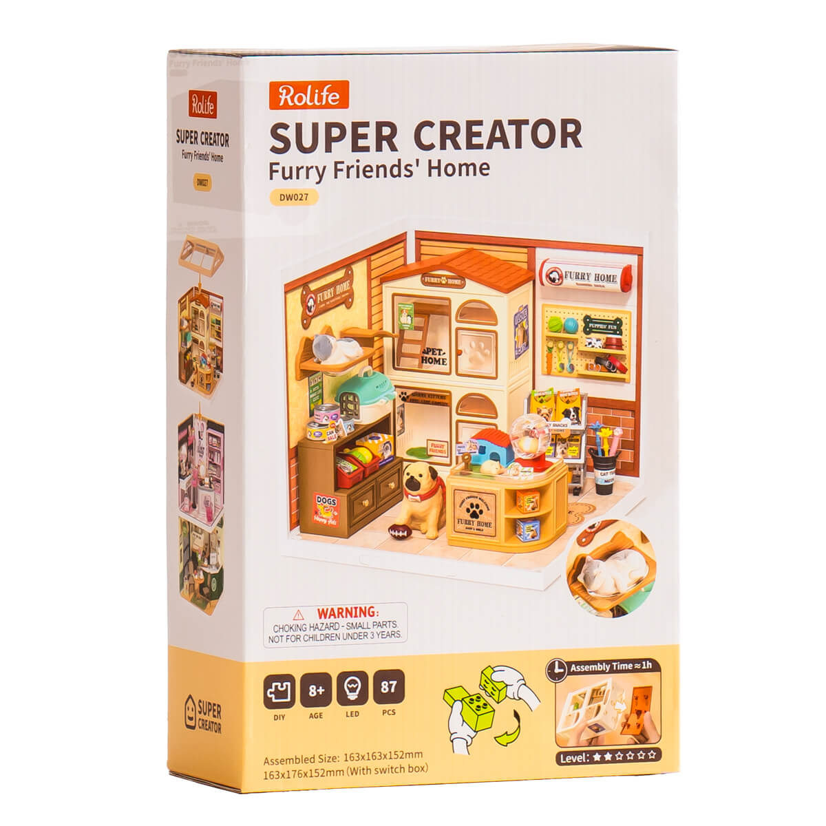 Furry Friends' Home Miniature Kit official product view 7