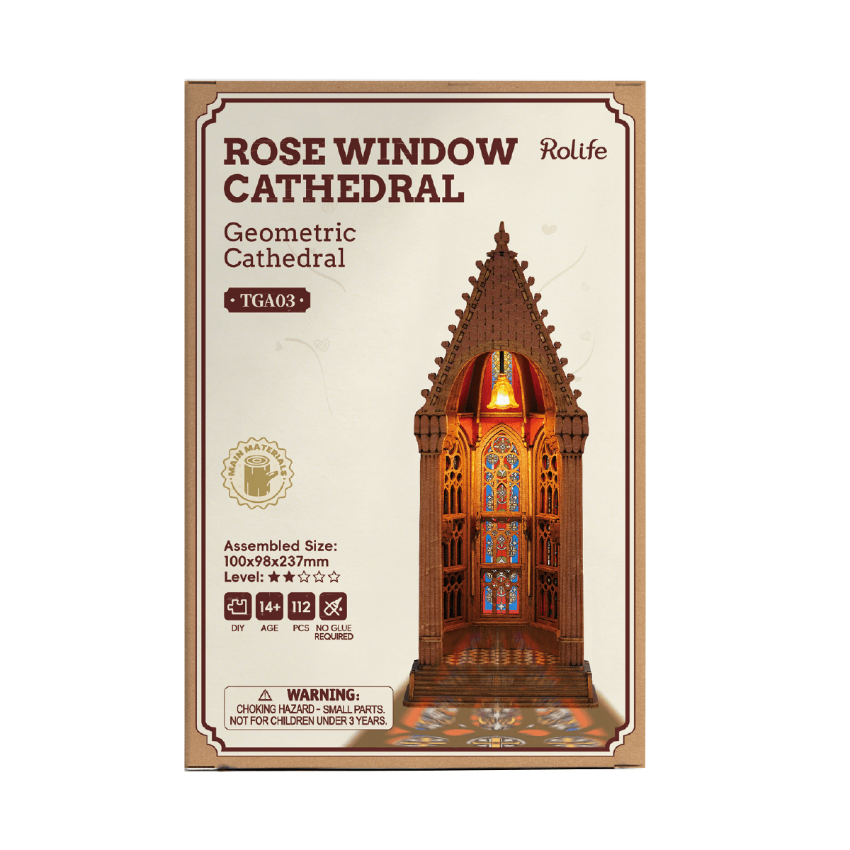 Rowood Geometric Cathedral Creative Kit official product view 6