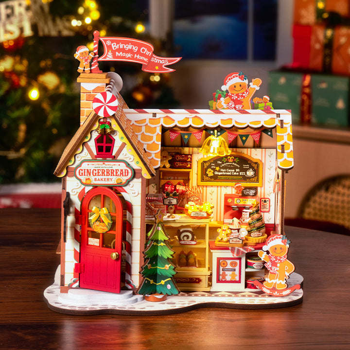 Gingerbread House Miniature Kit official detail view 4