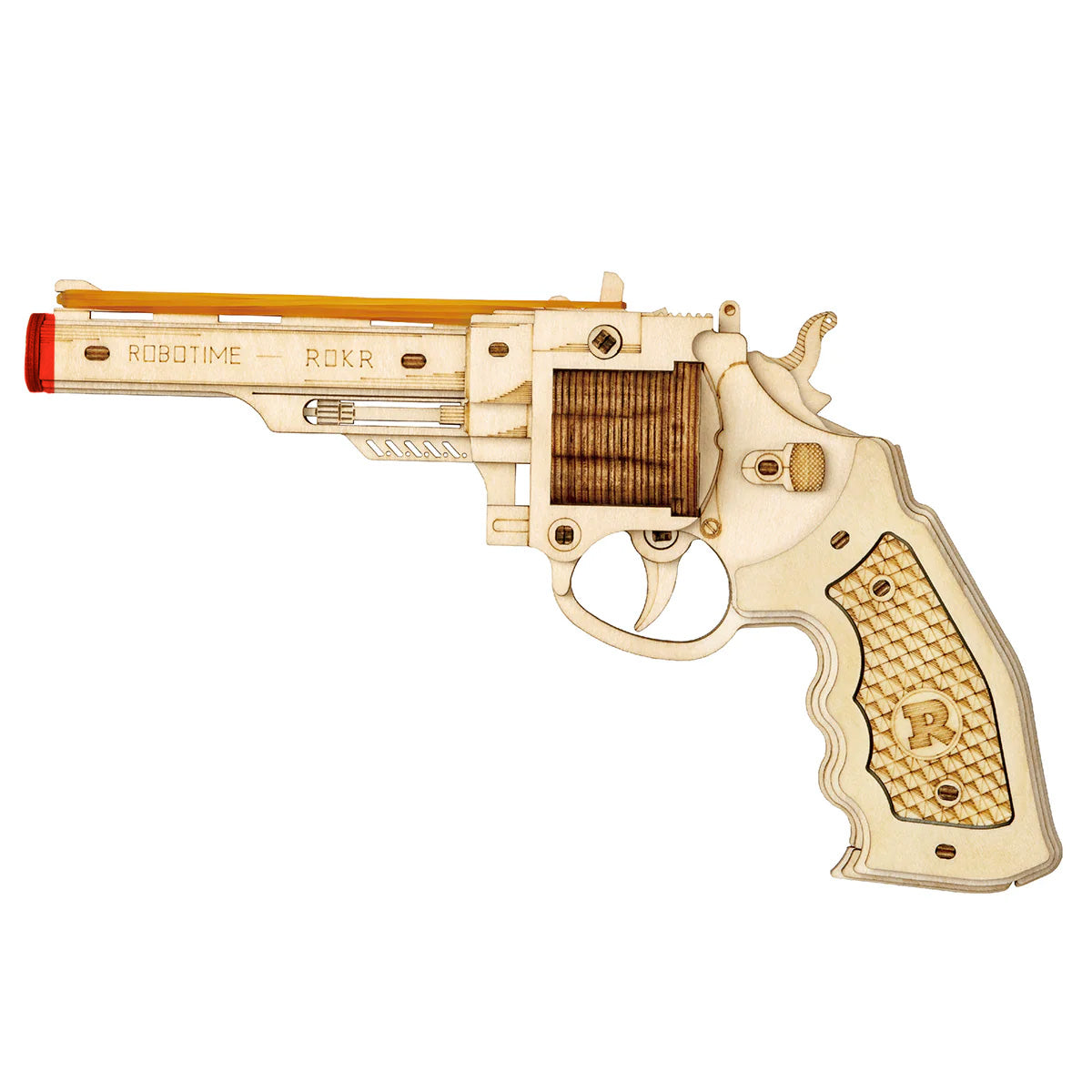ROKR Corsac M60 Wooden Model Kit official product view 2