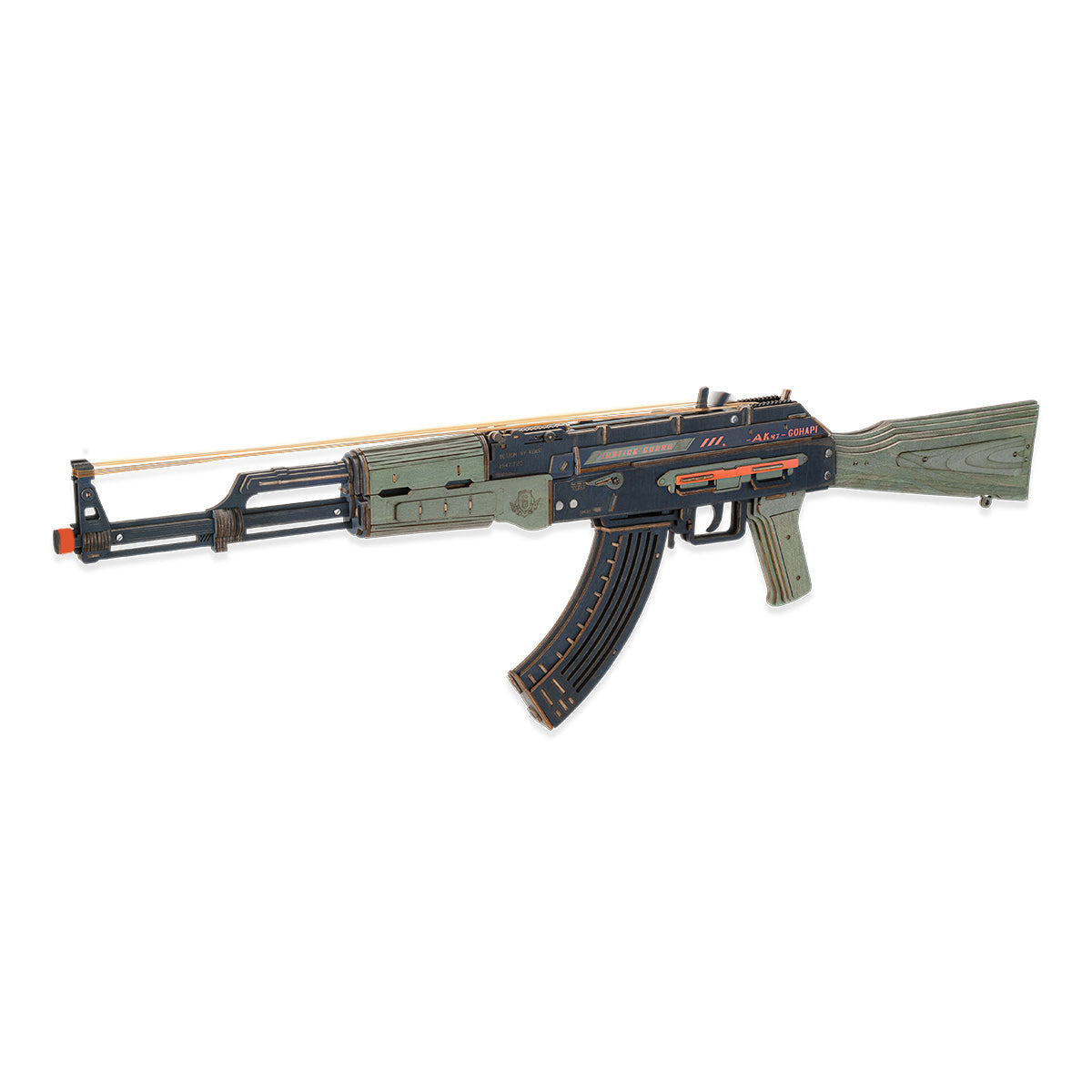 ROKR AK-47 Wooden Model Kit official product view 13