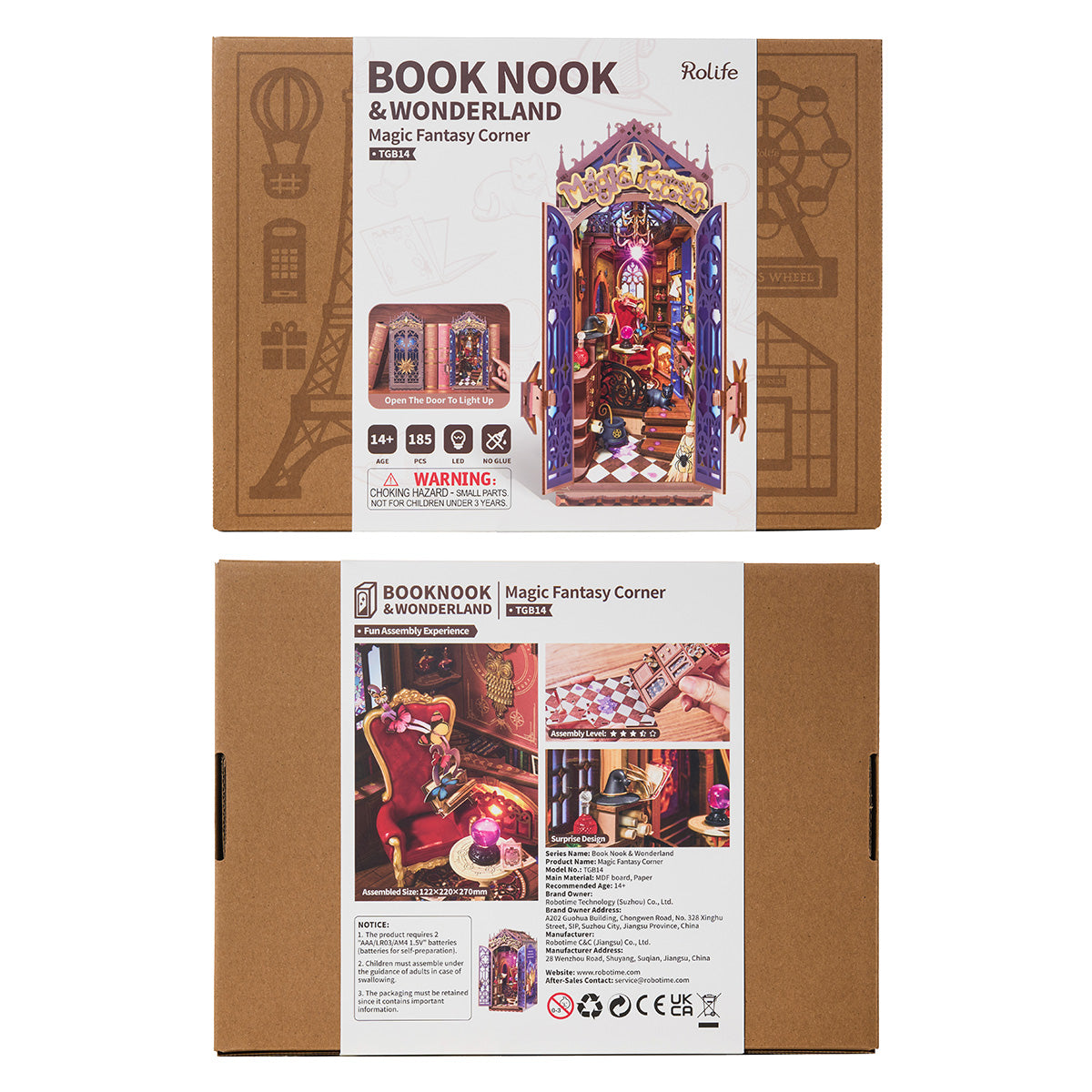 Magic Fantasy Corner Book Nook Kit official detail view 5