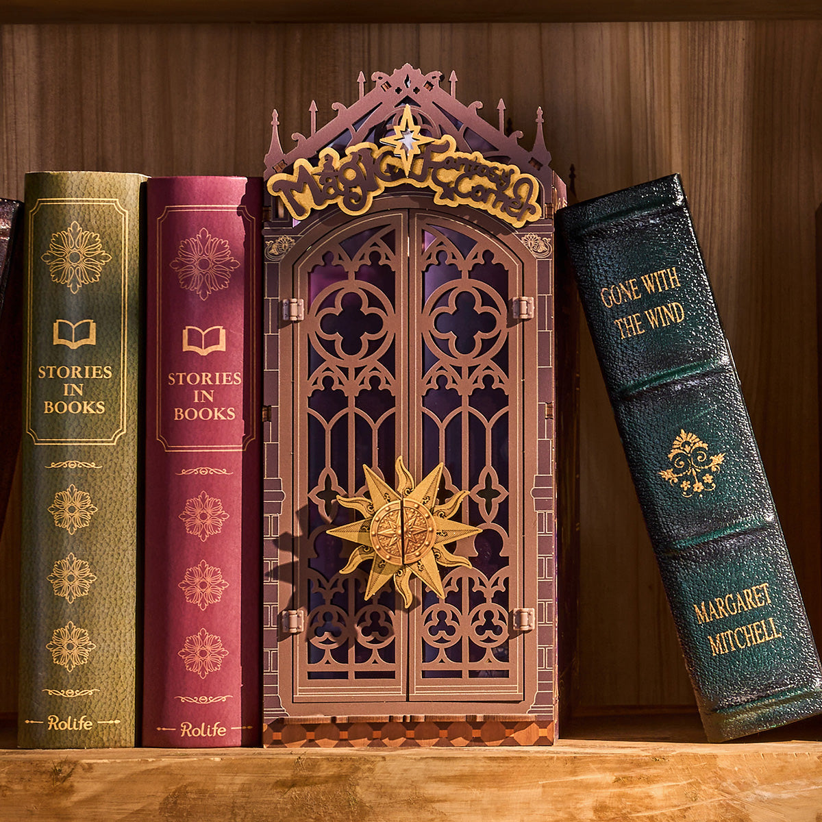 Magic Fantasy Corner Book Nook Kit official detail view 7