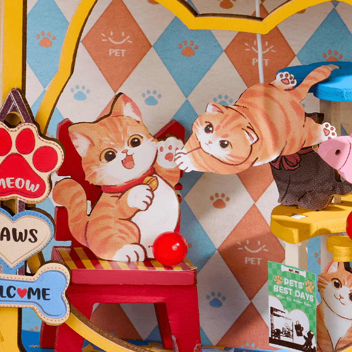 Pawfect Pet Shop Miniature Kit official detail view 4