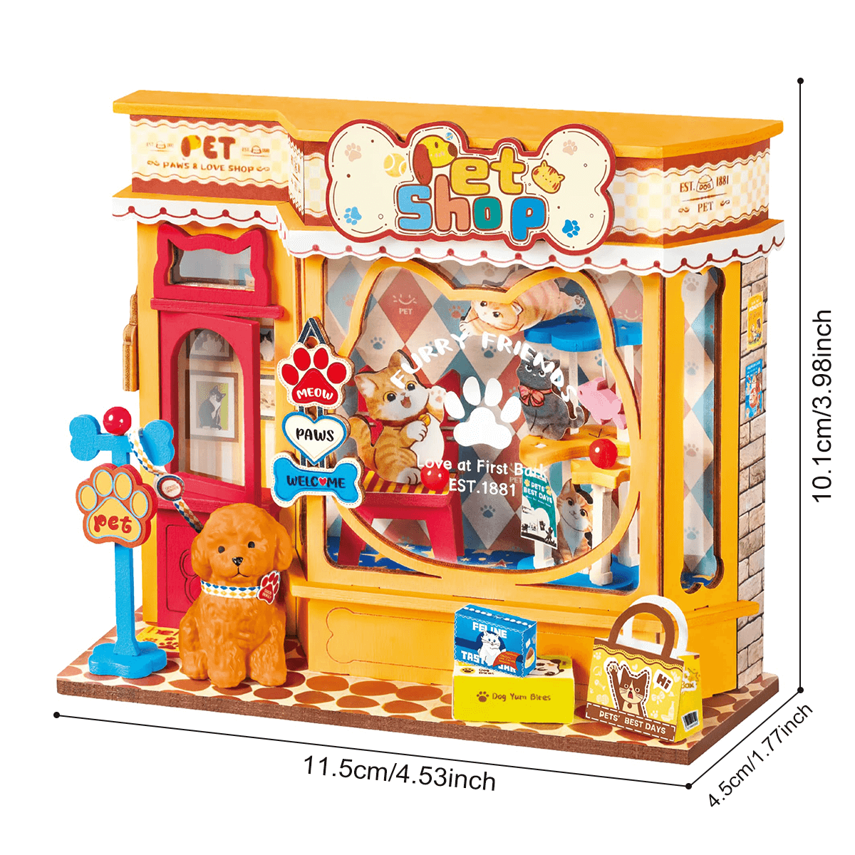 Pawfect Pet Shop Miniature Kit official detail view 6