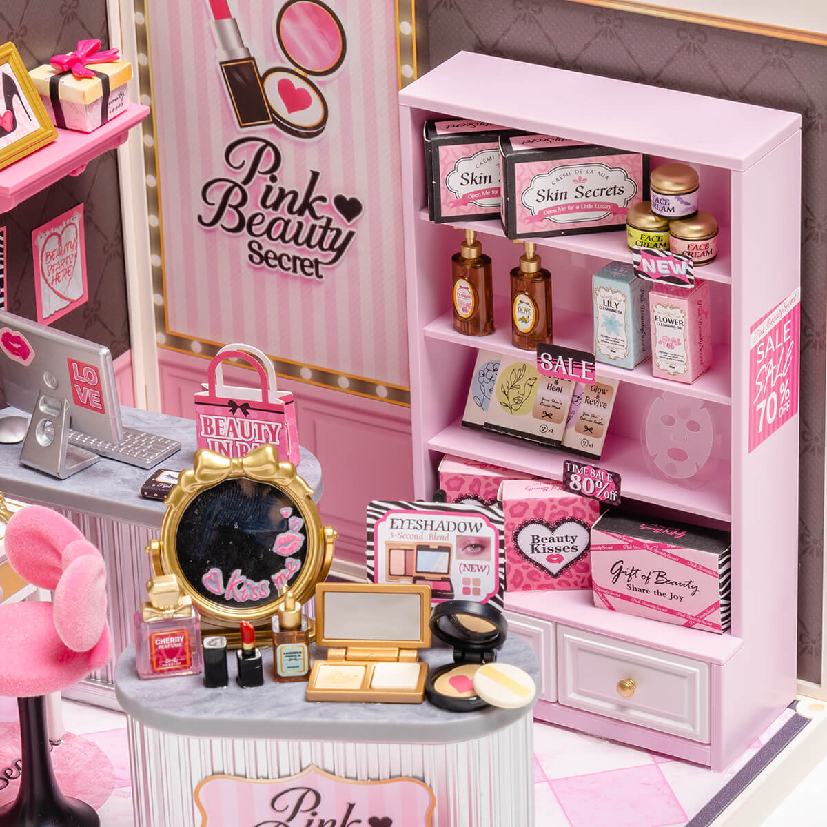 Pink Beauty Secret Miniature Kit official product view 5