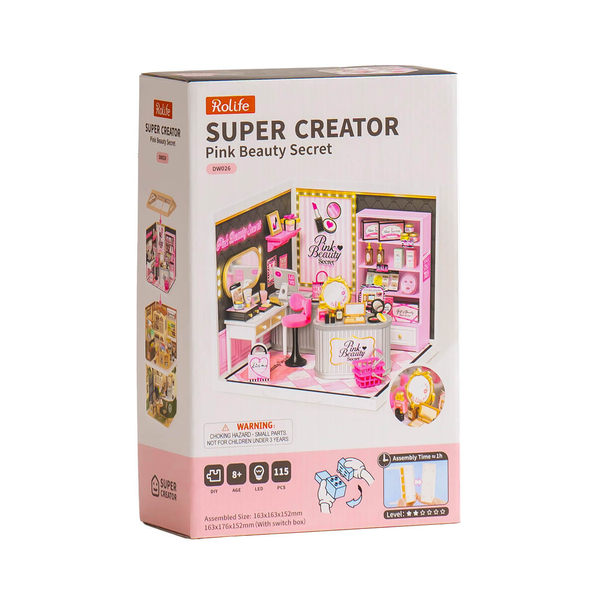 Pink Beauty Secret Miniature Kit official product view 7