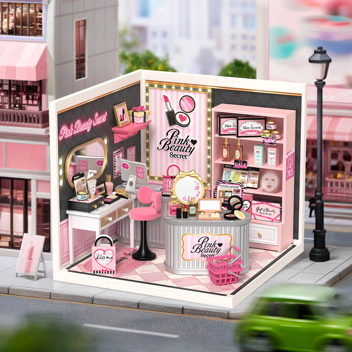 Pink Beauty Secret Miniature Kit official product view 3