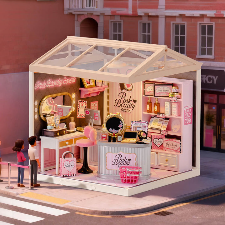 Pink Beauty Secret Miniature Kit completed product view