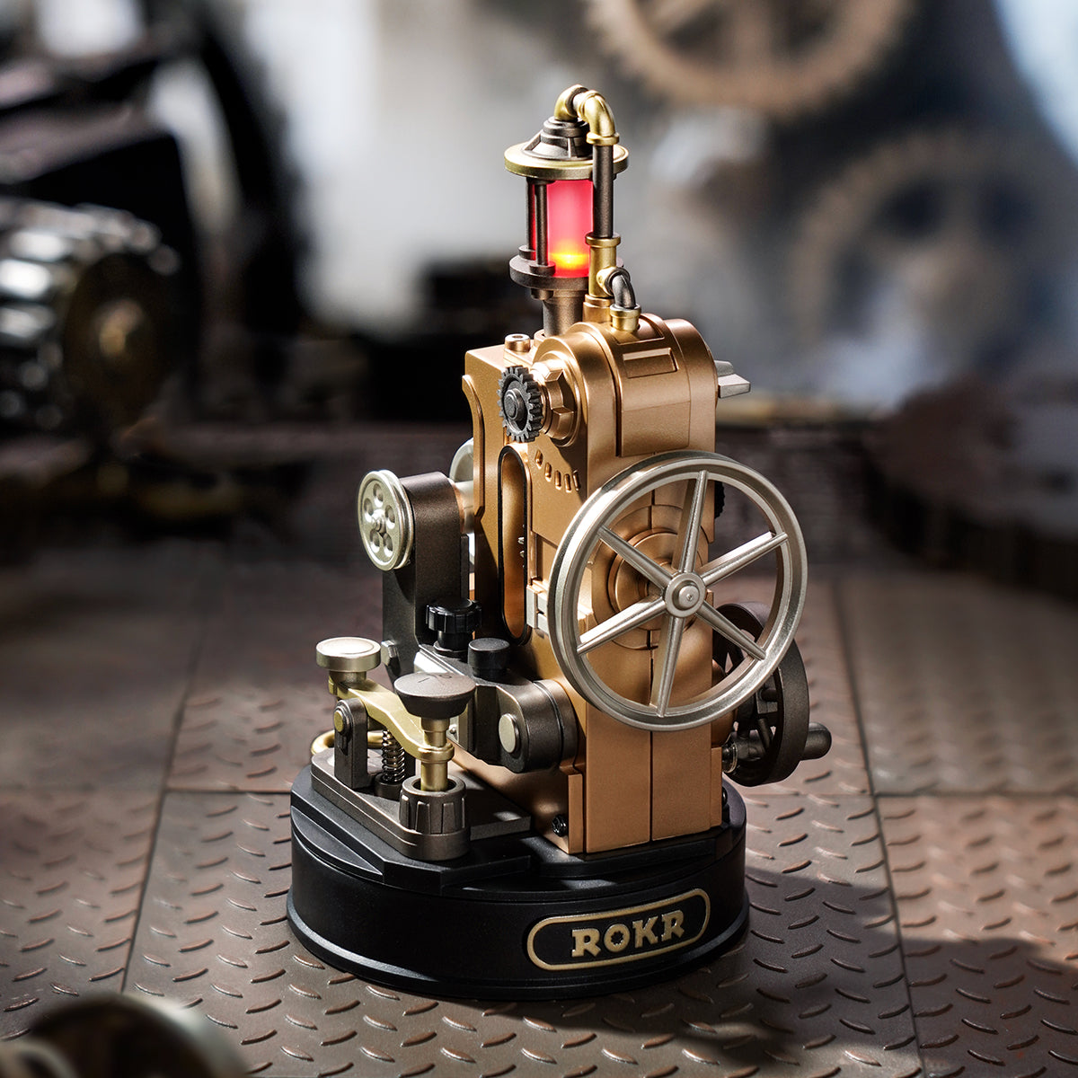 ROKR Morse Telegraph Mechanical Kit official detail view 2