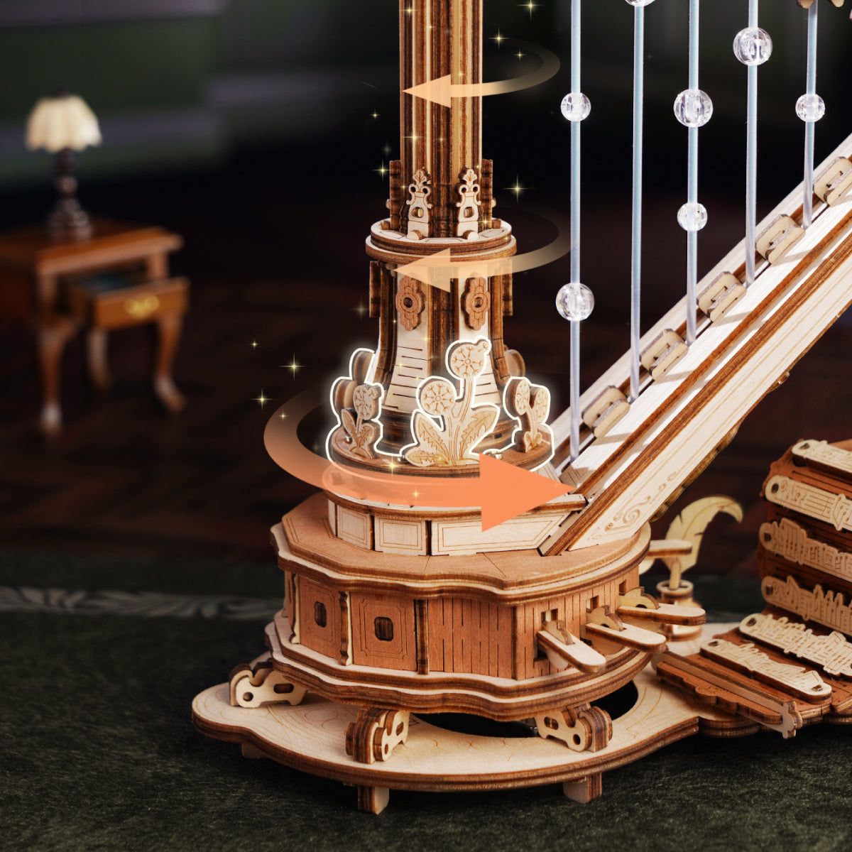 ROKR Magic Harp Music Box Kit official detail view 6