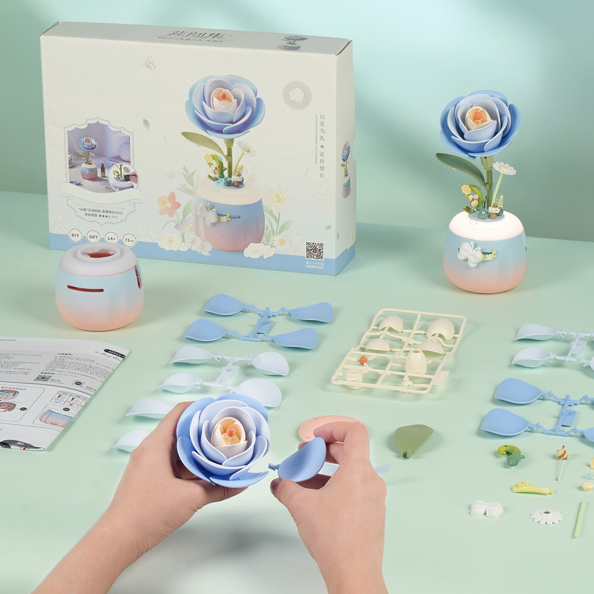 ROKR Starry Camellia Flower Lamp Kit official detail view 4