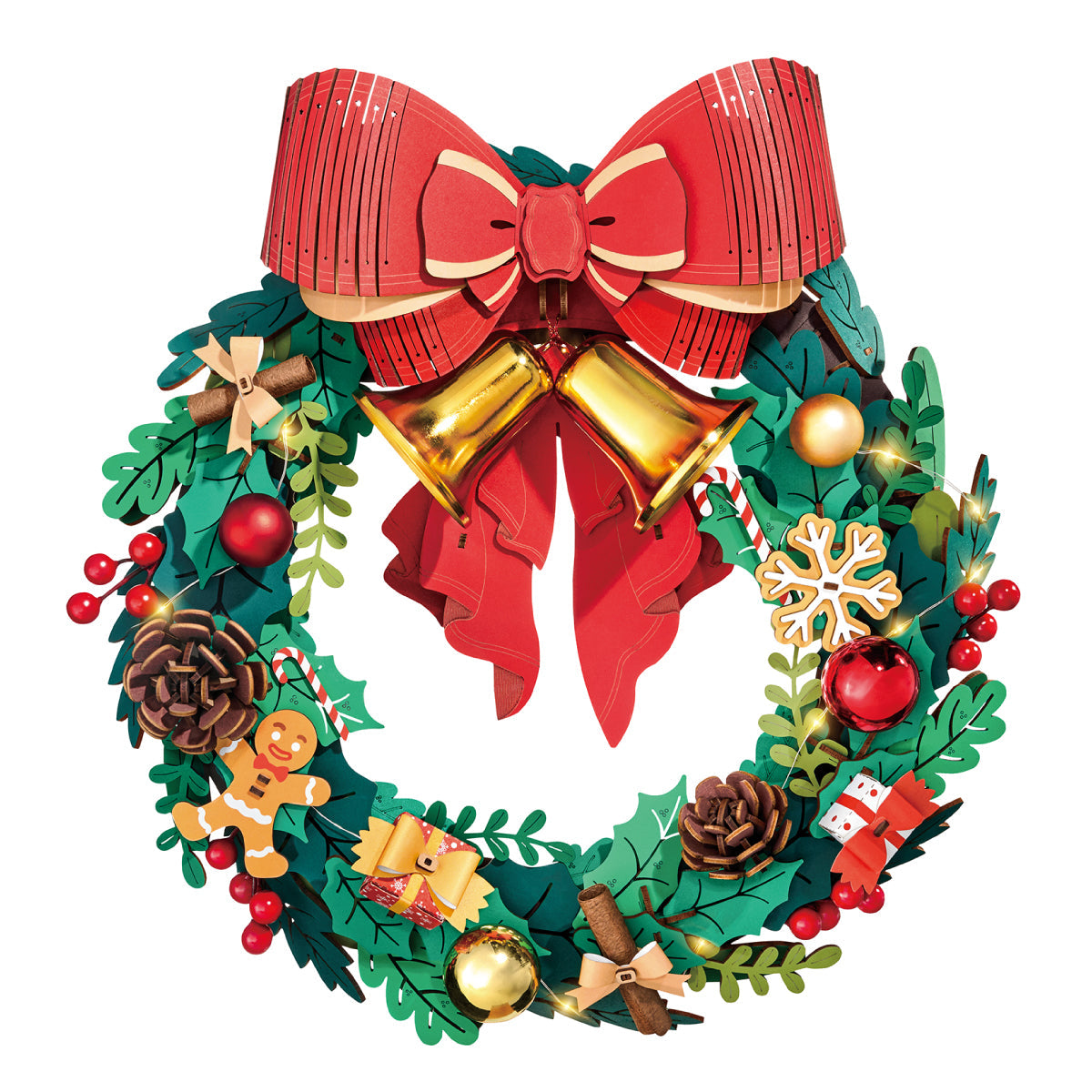 Rowood Christmas Wreath Creative Kit official product view 2