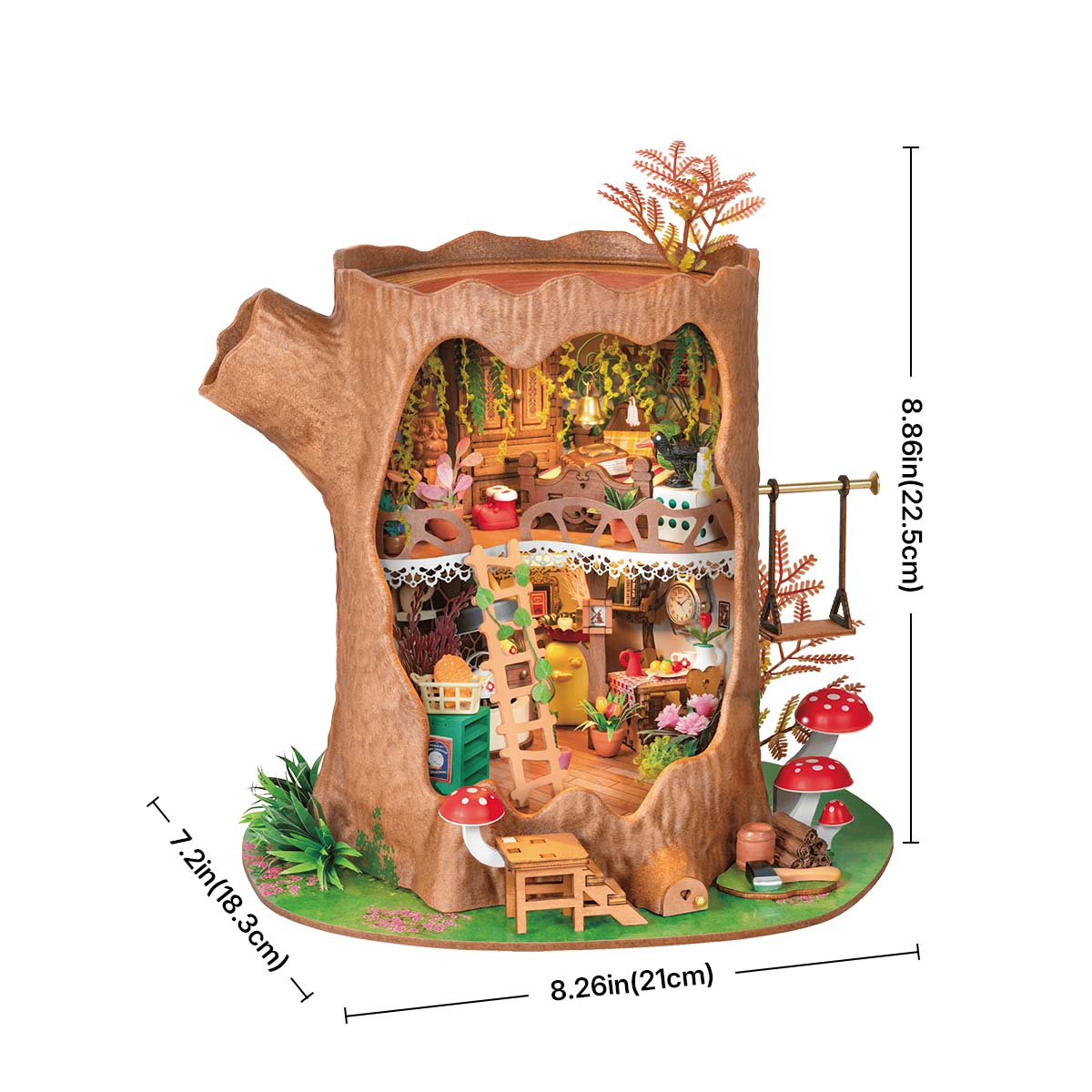 Fairytale Tree House Miniature Kit official detail view 6