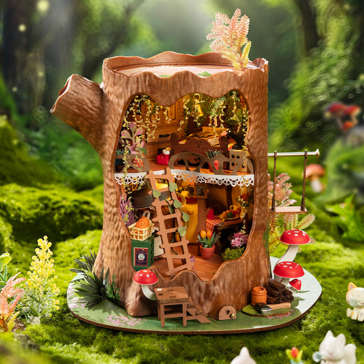 Fairytale Tree House Miniature Kit official detail view 2