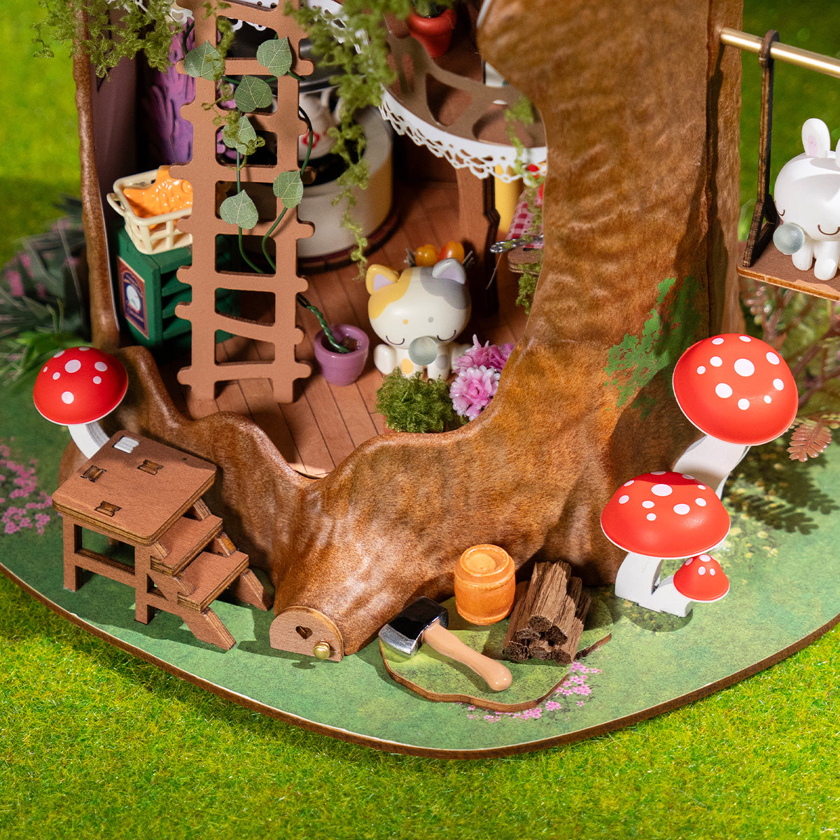 Fairytale Tree House Miniature Kit official detail view 4