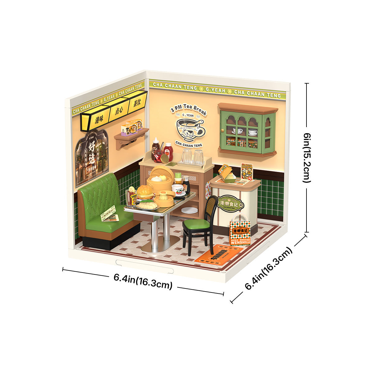 Hong Kong Bites Cafe Miniature Kit official product view 7