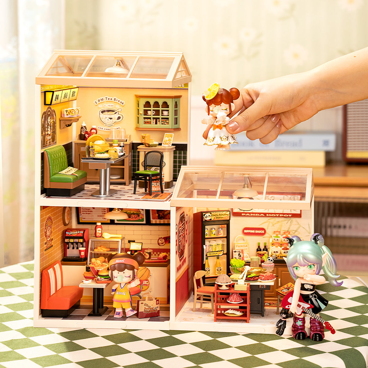 Hong Kong Bites Cafe Miniature Kit official product view 5