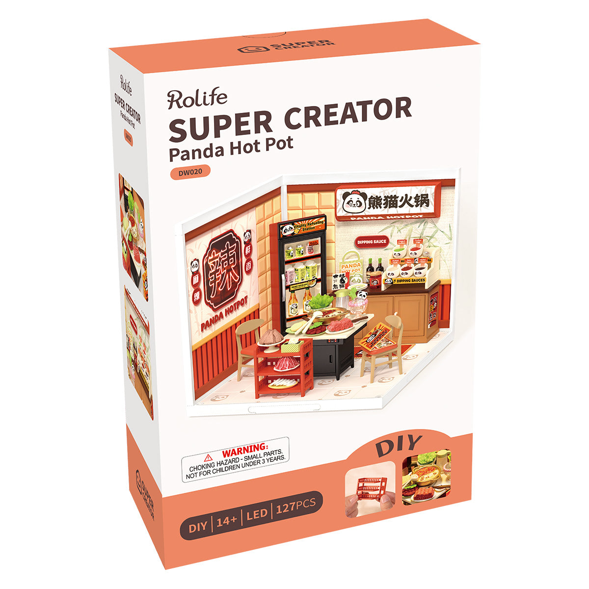 Panda Hot Pot Miniature Kit official product view 7