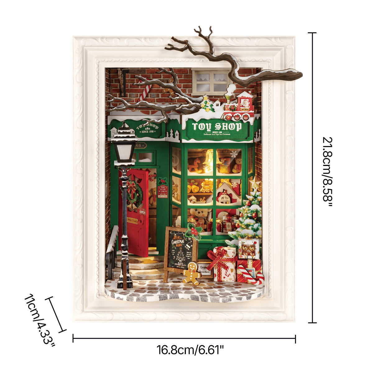 Santa's Toy Shop Miniature Kit official product view 5