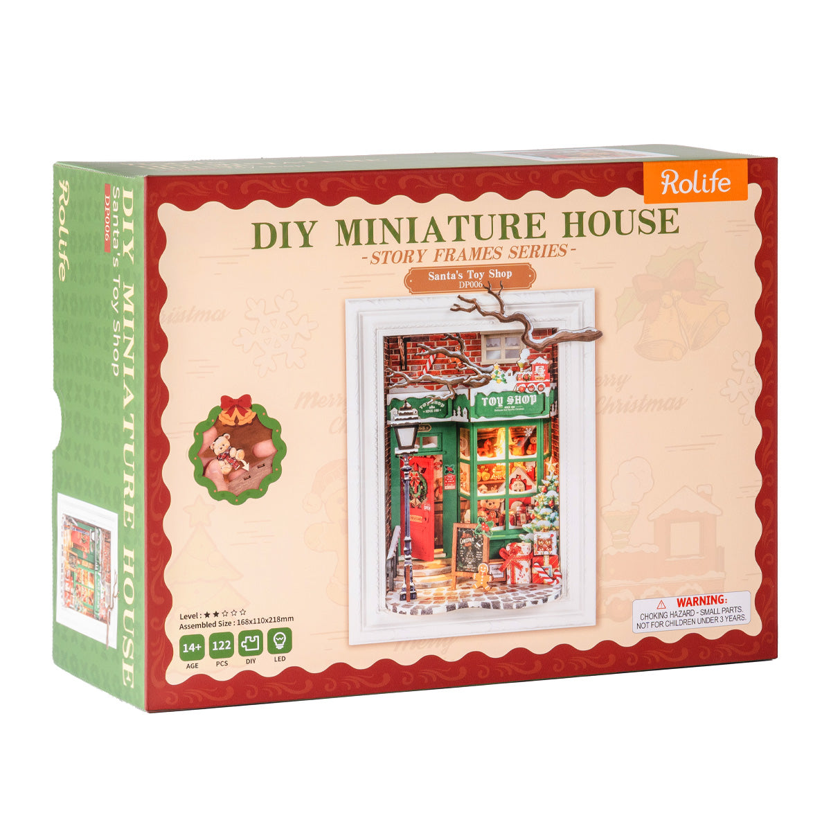 Santa's Toy Shop Miniature Kit official product view 6