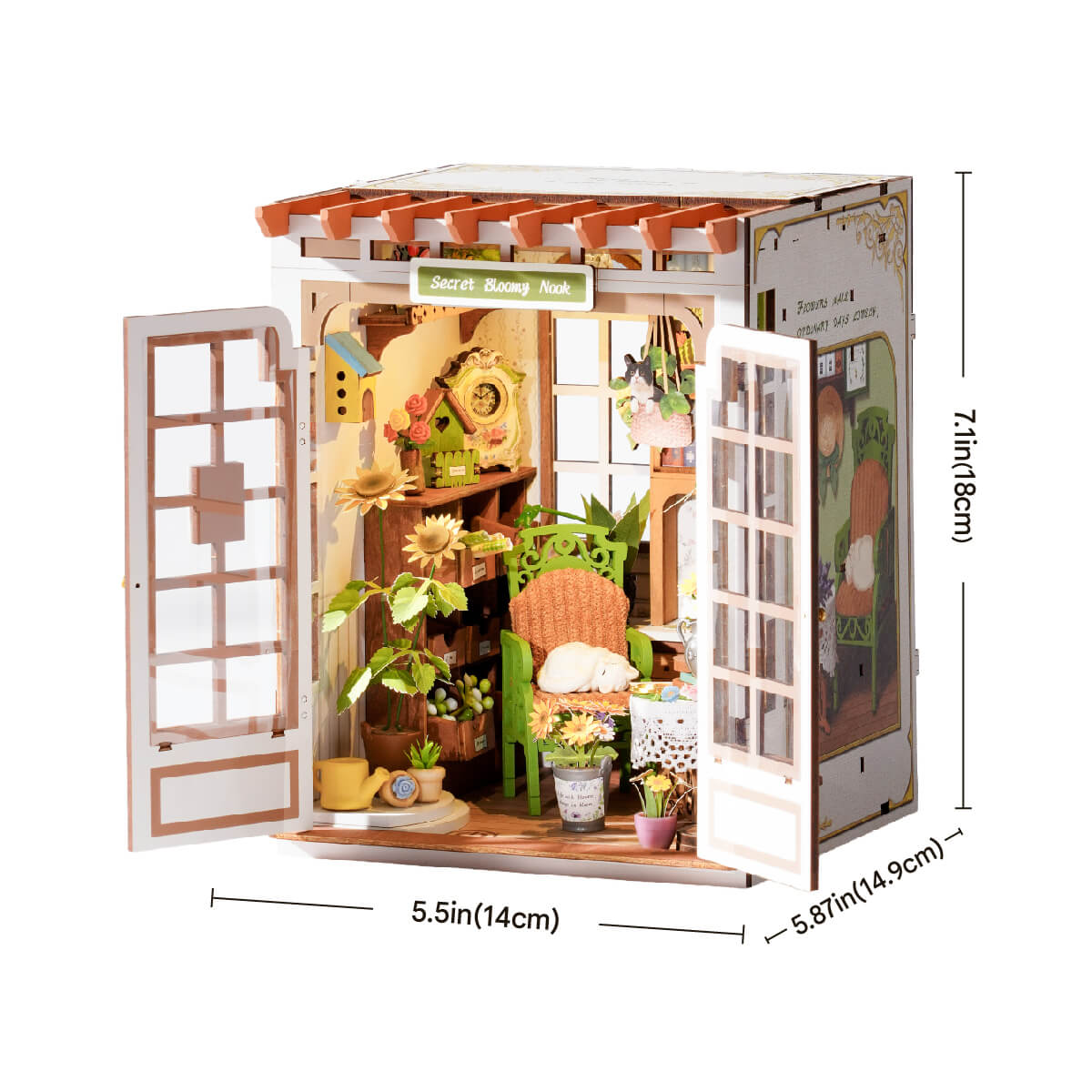 Secret Bloomy Nook dimensions
