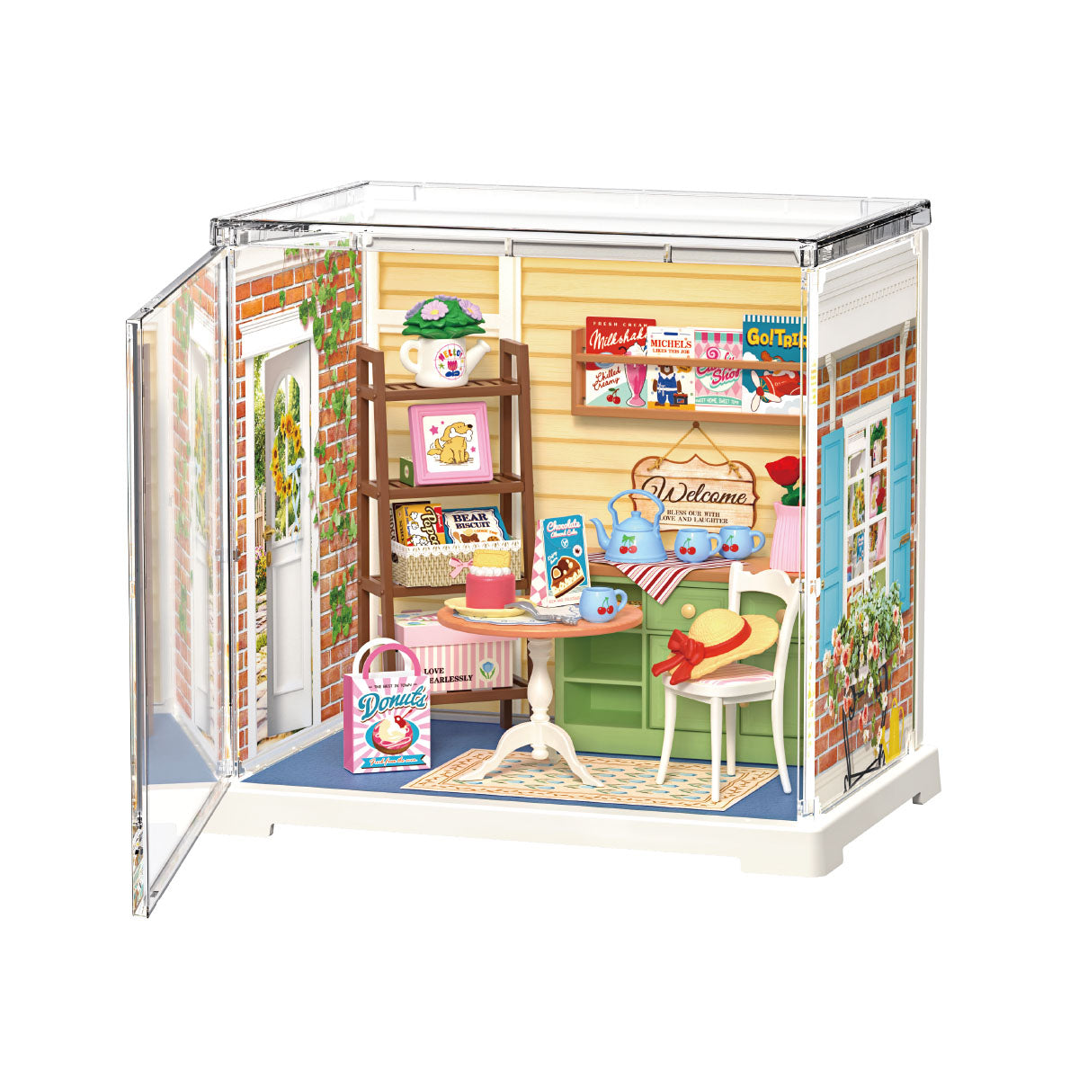 Sunshine Sip Porch Miniature Kit completed product view